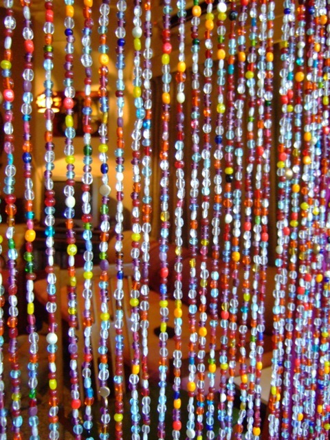 Beautiful Glass Beaded Curtain Interiors Room Separator
