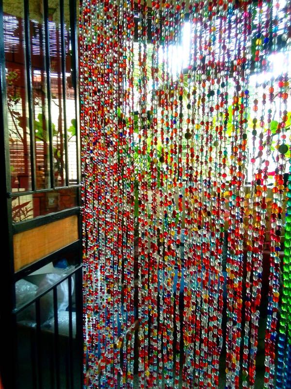 Multicolour Glass Beaded Curtain