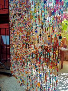 Colourful Beaded Curtain