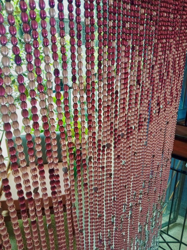 Purple Glass Beaded Room Divider Shop Room Divider Online