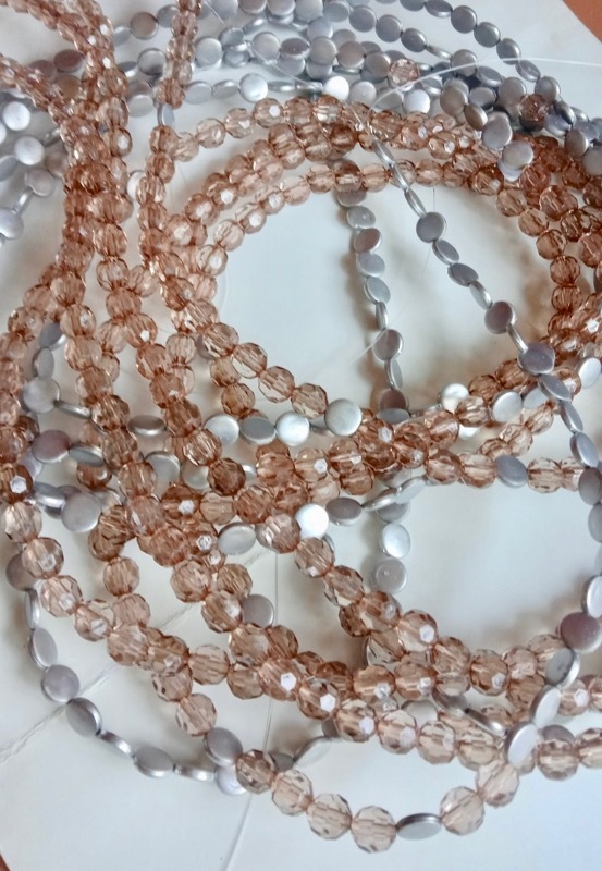 Shop Beige Beads Bead Curtain