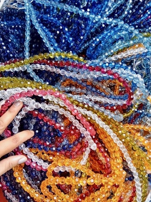Colorful Crystal Beads Curtains