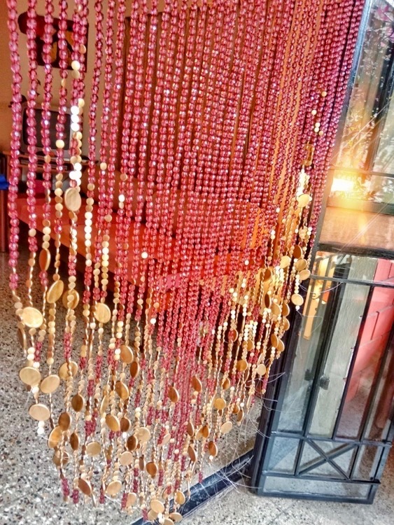 Multi-Colored Beaded Curtains 2026 Collection Pink Bead Door Curtain