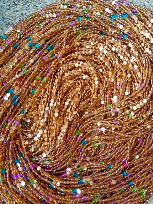 Living Dining Partition Artesian Glass Beads Curtain Unboxing