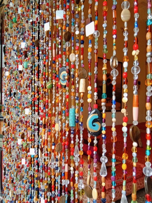 Texas Colorful Beaded Curtain