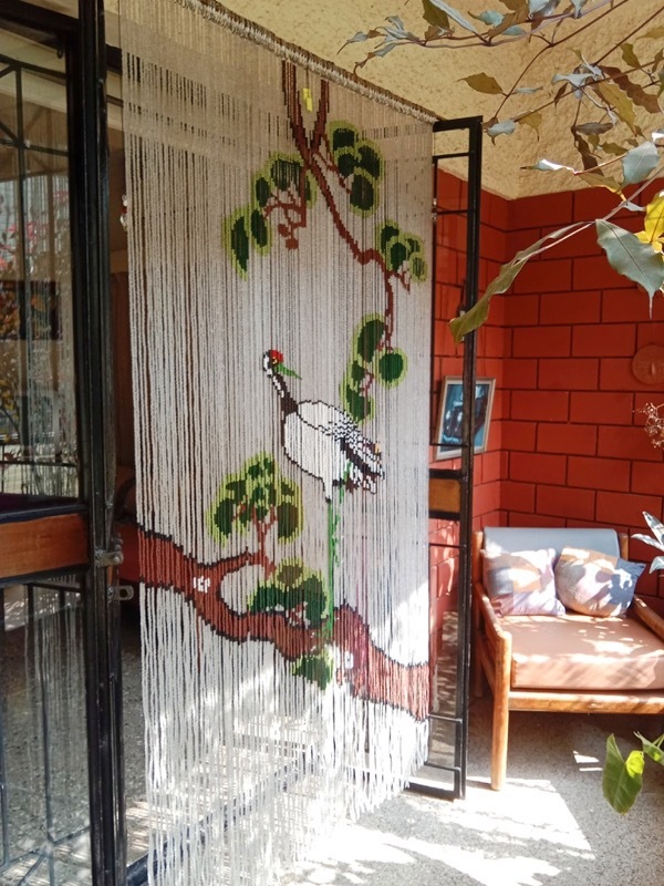 Antique Glass Beads Curtains Restoration Restoration Vintage Interior Glass Bead Curtain