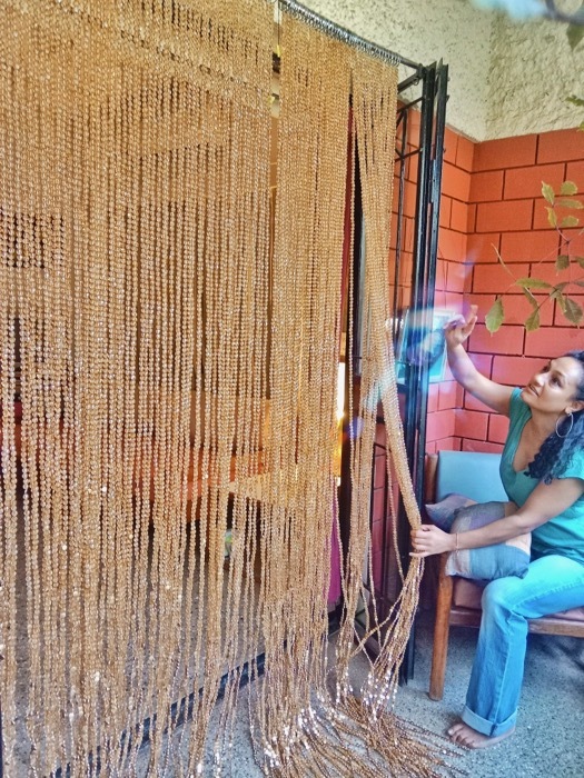 Spa Interior Design Partition Bead Curtains