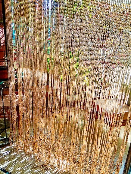 Spa Partition Screen Beads Curtain Room Divider
