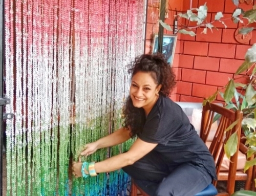 Best Botanical Glass Beaded Curtain for Door – Idaho Home Decor Curtain