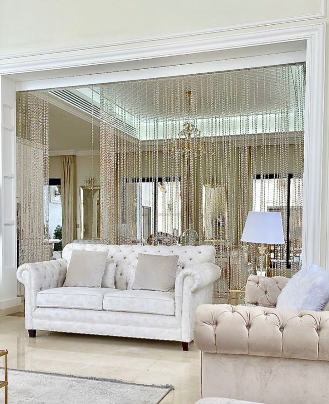 Saudi Arabia Uae Glass Bead Curtains