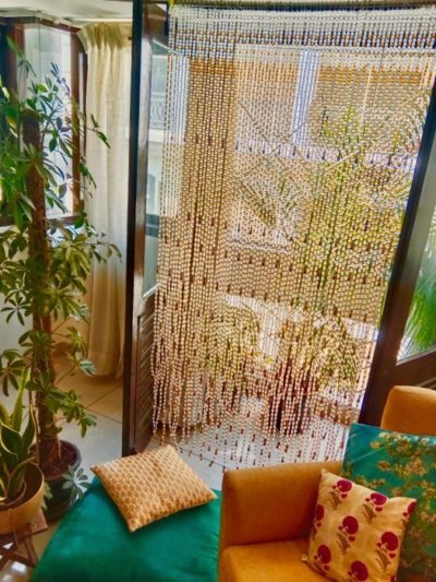 Buy Gold Vintage Curtain