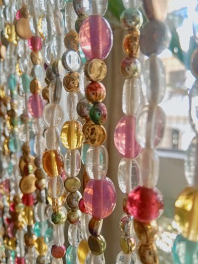 Colorful Glass Bead Curtain Glass Bead Curtain