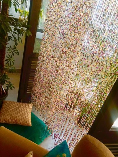 Colorful Glass Bead Curtain Glass Bead Curtain