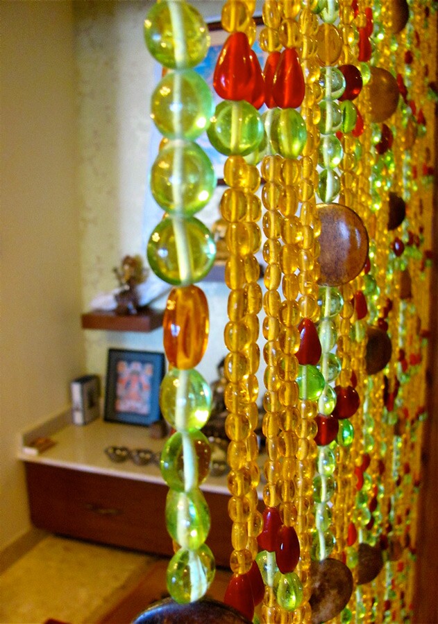 screen separator beaded curtain