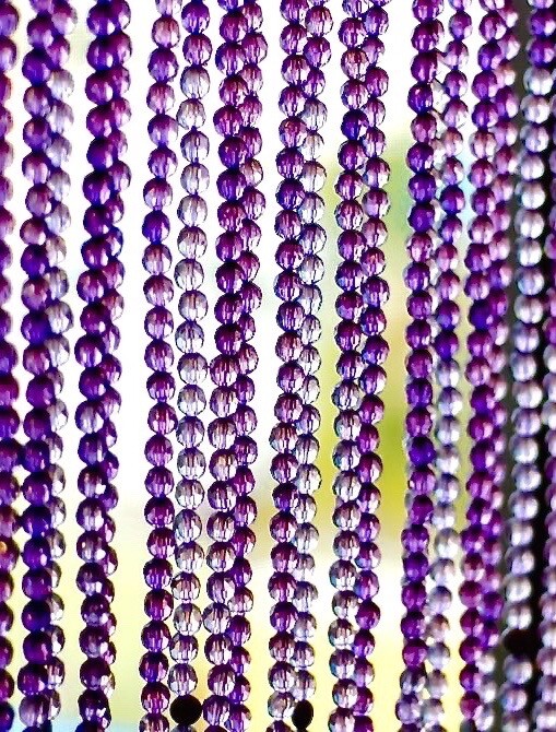 buy purple silver ombre acrylic crystal beaded curtain room divider for home interiors hotel interior design and partitions