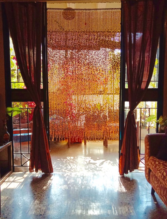 crystal beaded curtain