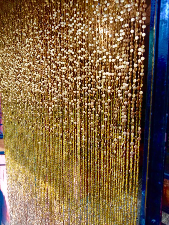 Handmade beads curtain